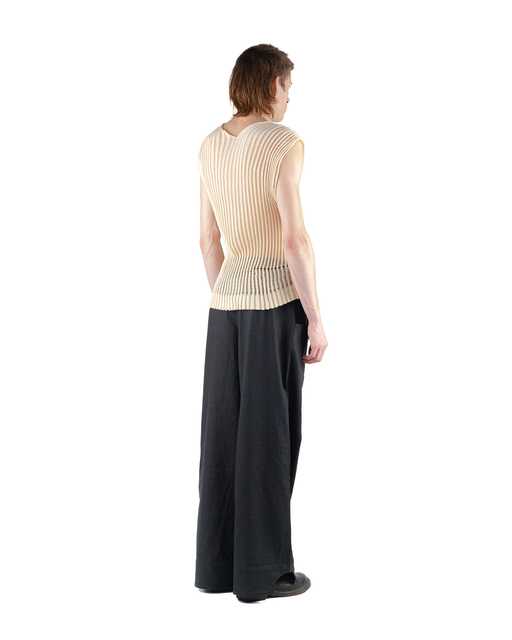Float Tank Top Ecru