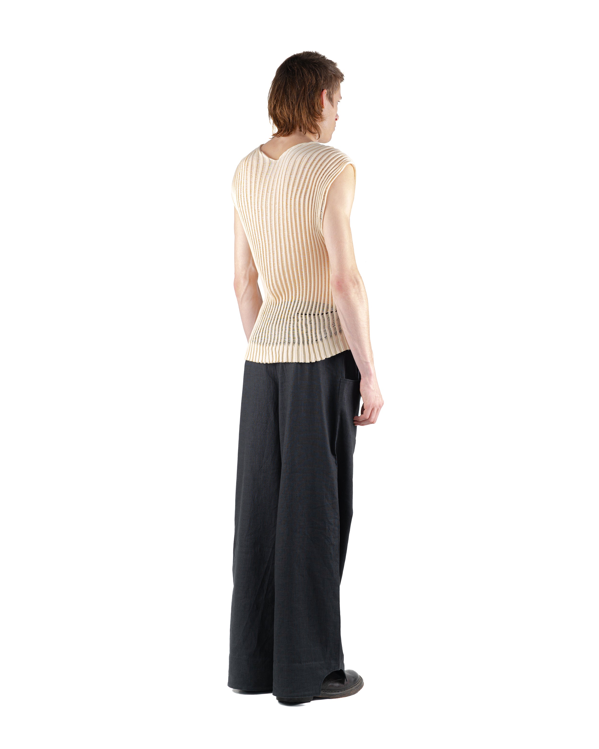 Float Tank Top Ecru