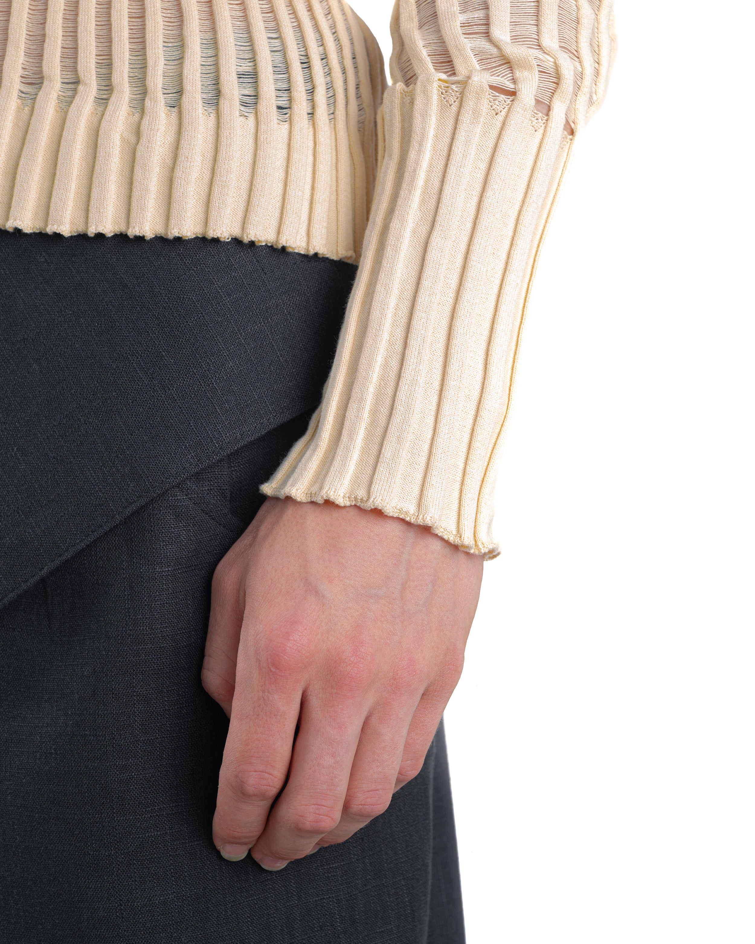 Float Sleeves Ecru