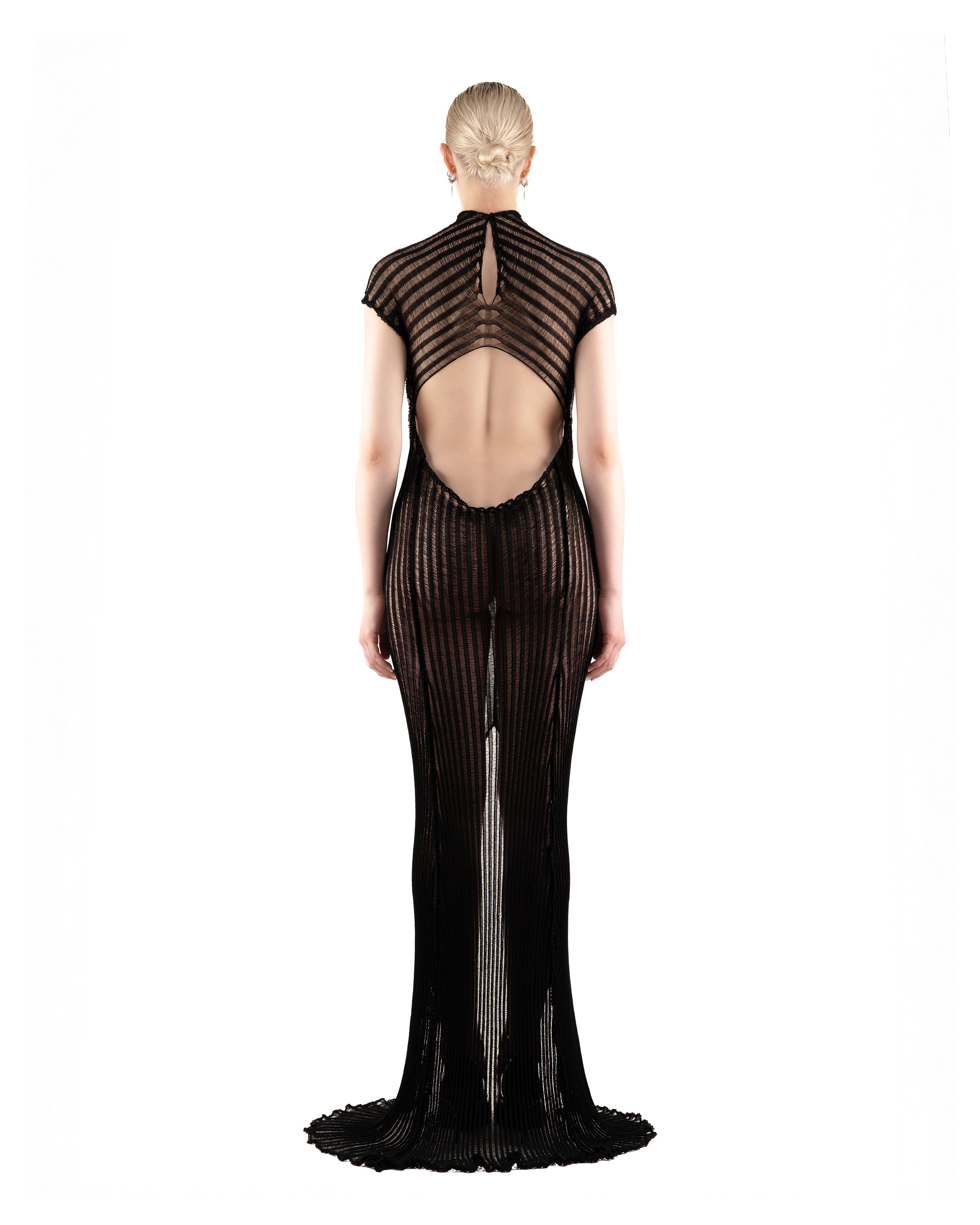 Spine Knit Dress