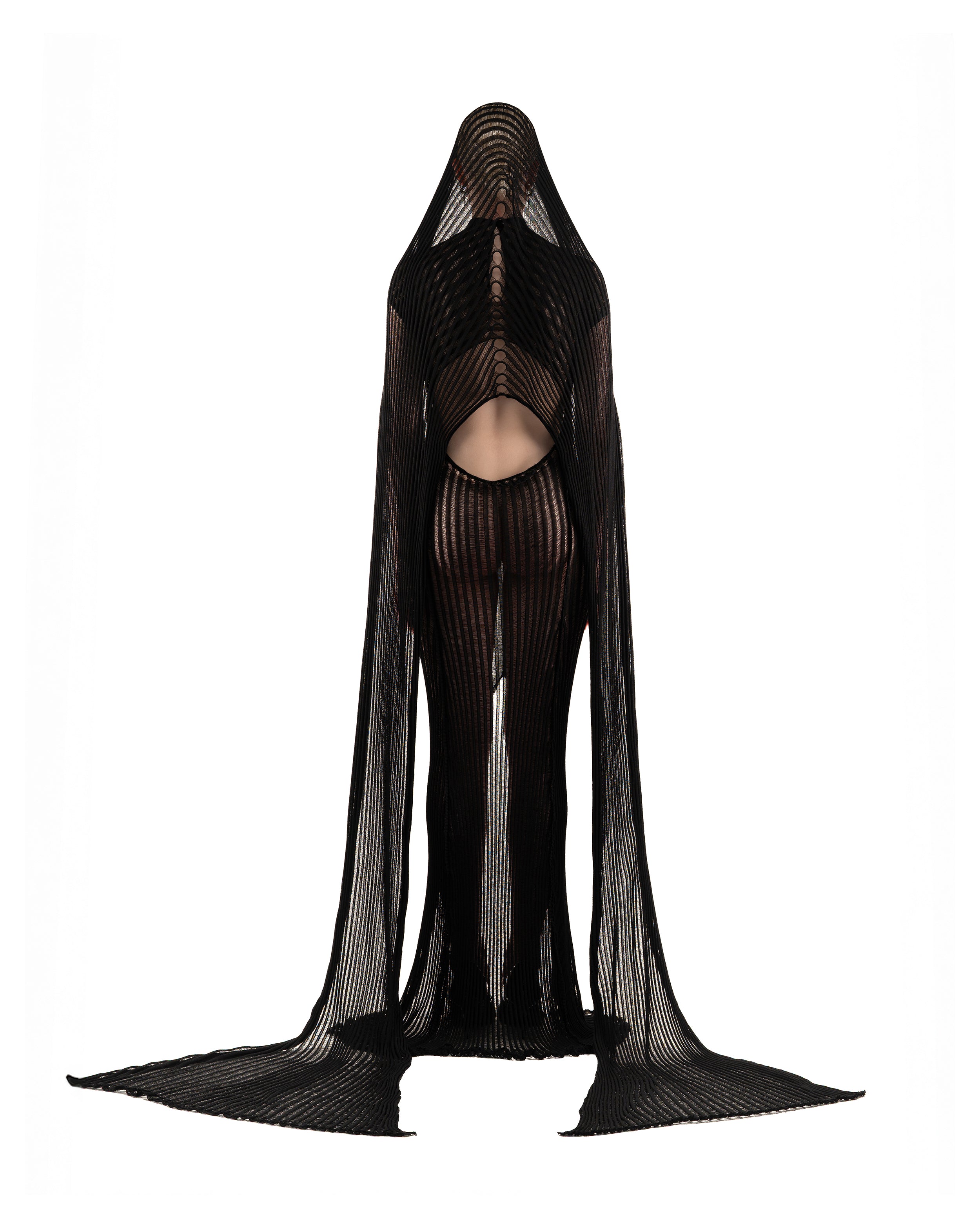 Spine Knit Dress